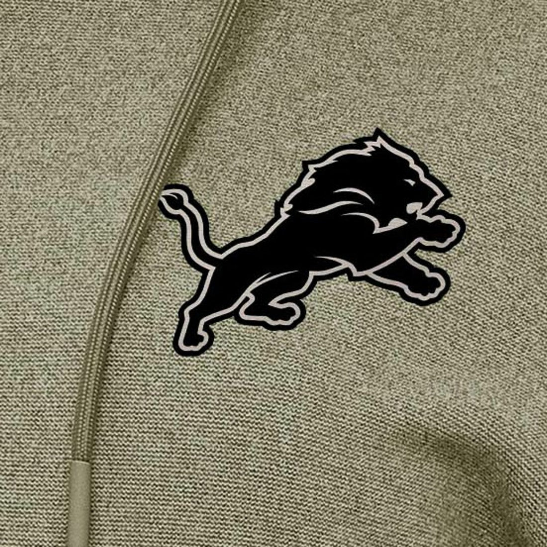 Antigua Women's Justice Pullover Hoodie - Detroit Lions
