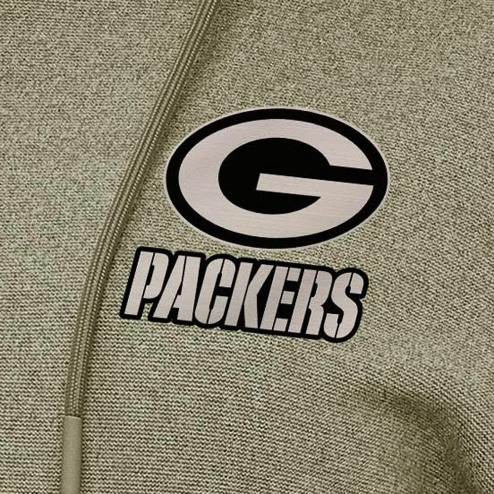 Antigua Women's Justice Pullover Hoodie - Green Bay Packers