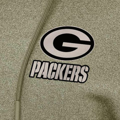 Antigua Women's Justice Pullover Hoodie - Green Bay Packers
