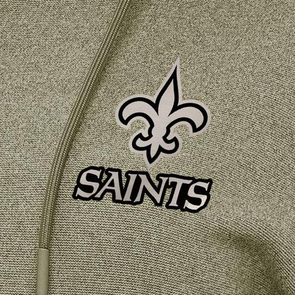 Antigua Women's Justice Pullover Hoodie - New Orleans Saints