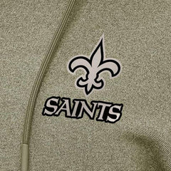 Antigua Women's Justice Pullover Hoodie - New Orleans Saints
