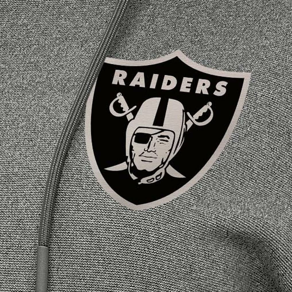 Antigua Women's Justice Pullover Hoodie - Las Vegas Raiders