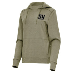 Antigua Women's Justice Pullover Hoodie - New York Giants