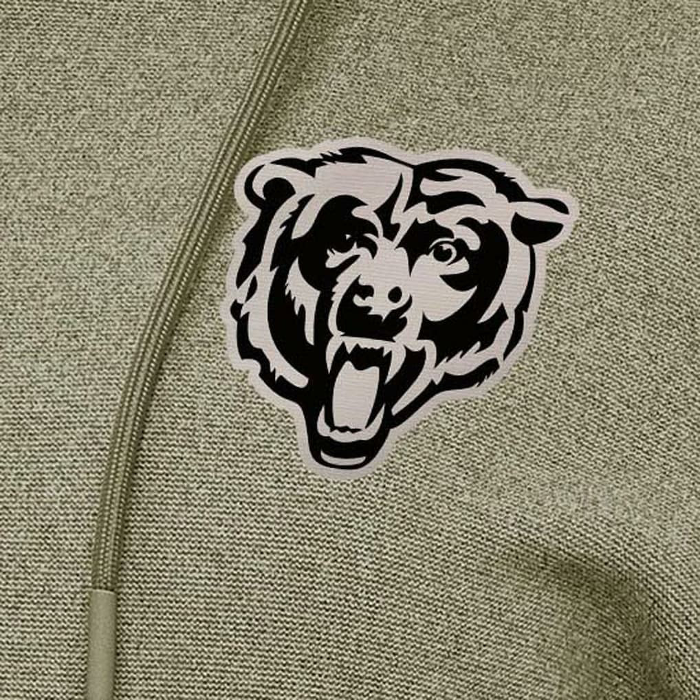 Antigua Women's Justice Pullover Hoodie - Chicago Bears