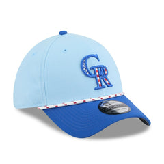 MLB Colorado Rockies New Era 2025 Fourth of July 39THIRTY Flex Hat