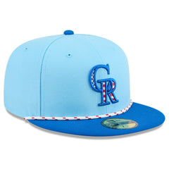 MLB Colorado Rockies New Era 2025 Fourth of July 59FIFTY Fitted Hat