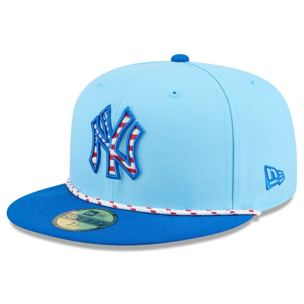 MLB New York Yankees New Era 2025 Fourth of July 59FIFTY Fitted Hat