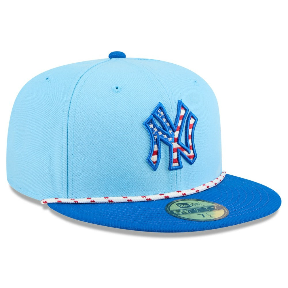 MLB New York Yankees New Era 2025 Fourth of July 59FIFTY Fitted Hat
