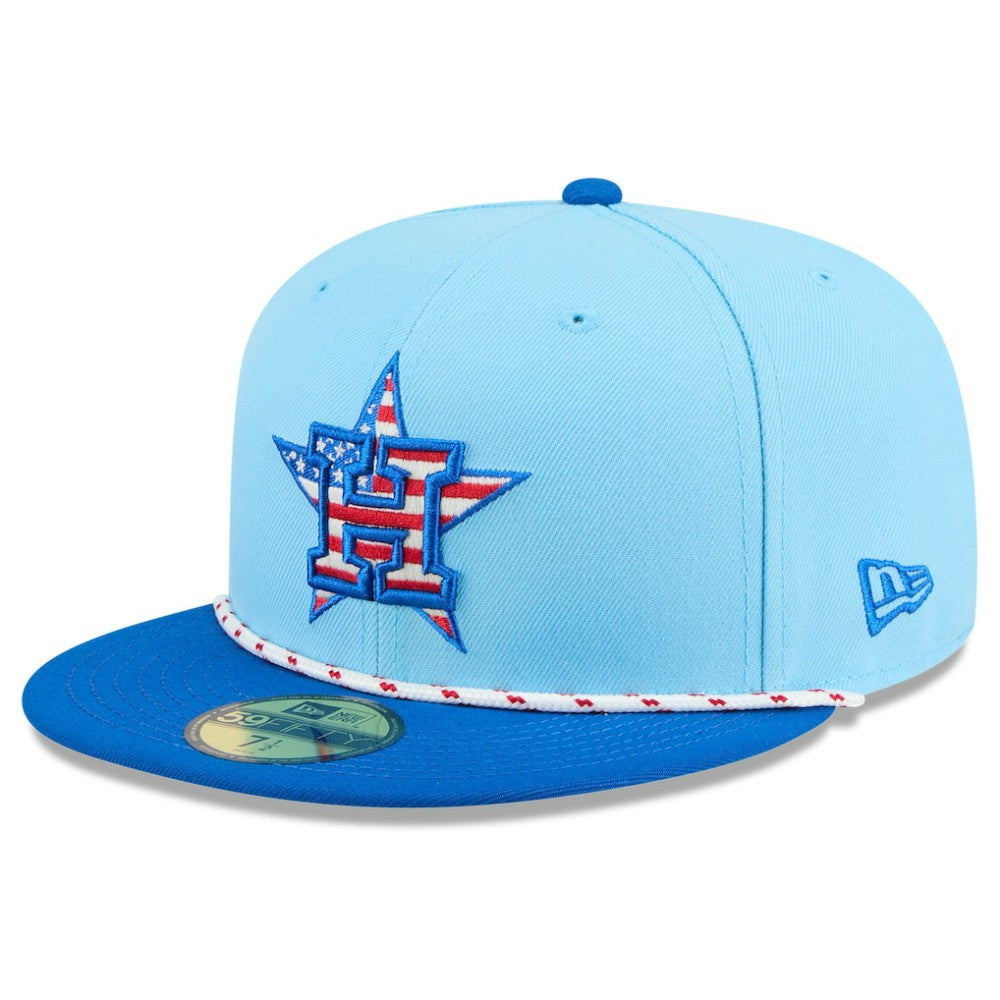MLB Houston Astros New Era 2025 Fourth of July 59FIFTY Fitted Hat