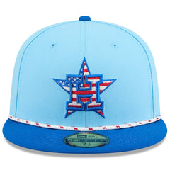 MLB Houston Astros New Era 2025 Fourth of July 59FIFTY Fitted Hat