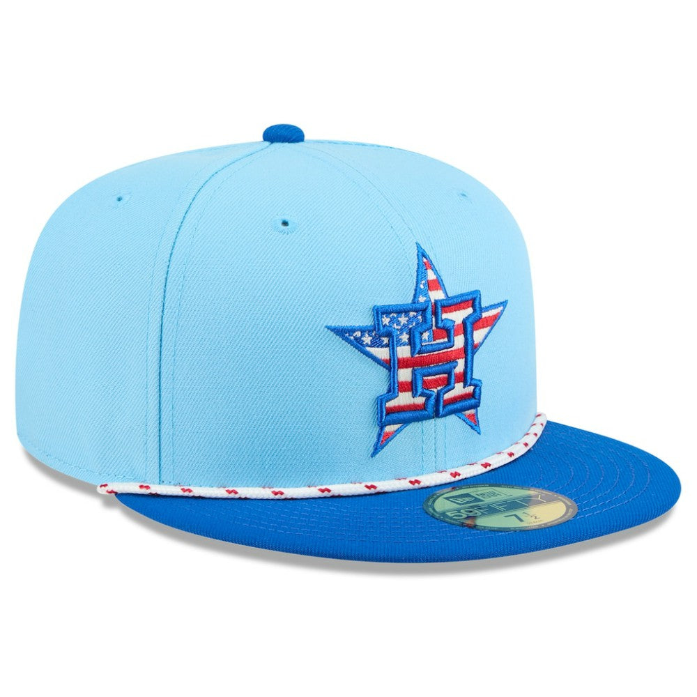 MLB Houston Astros New Era 2025 Fourth of July 59FIFTY Fitted Hat