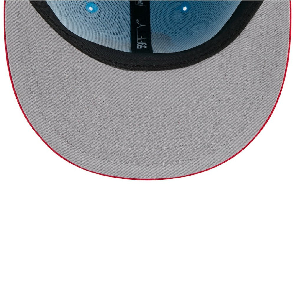 MLB Athletics New Era 2025 Fourth of July 59FIFTY Fitted Hat