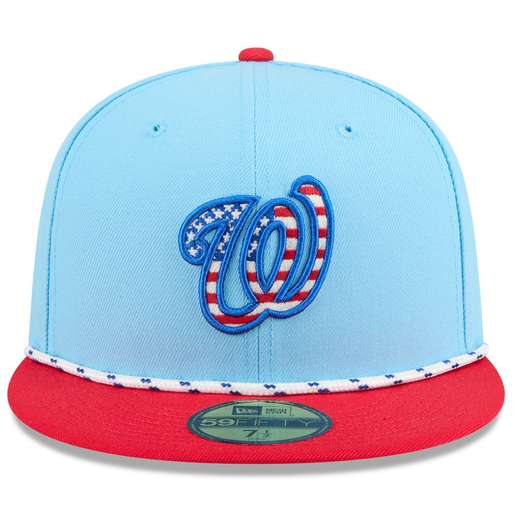 MLB Washington Nationals New Era 2025 Fourth of July 59FIFTY Fitted Hat