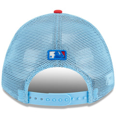 MLB Miami Marlins New Era 2025 Fourth of July 9FORTY A-Frame M-Crown Adjustable Trucker Hat