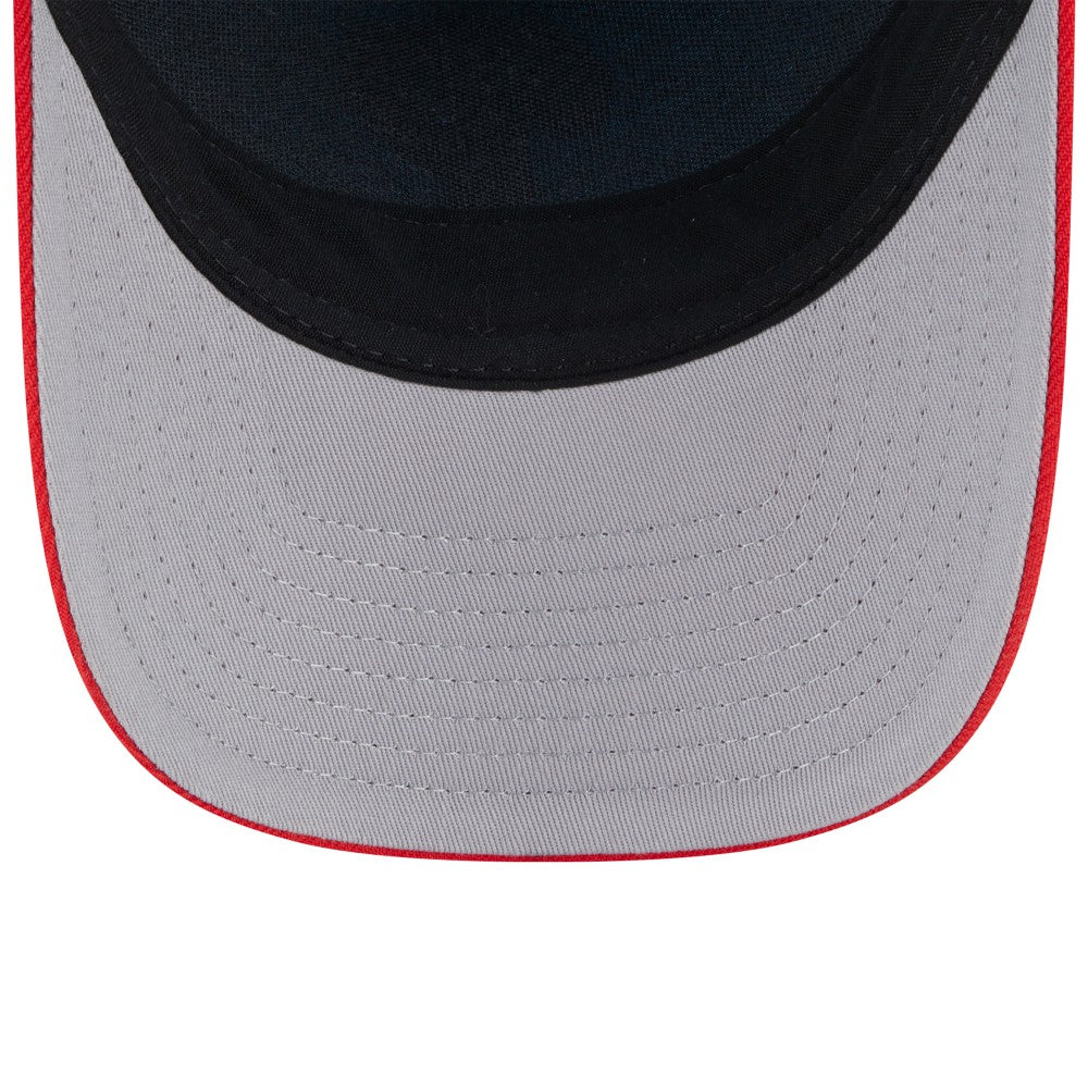 MLB Miami Marlins New Era 2025 Fourth of July 9FORTY A-Frame M-Crown Adjustable Trucker Hat