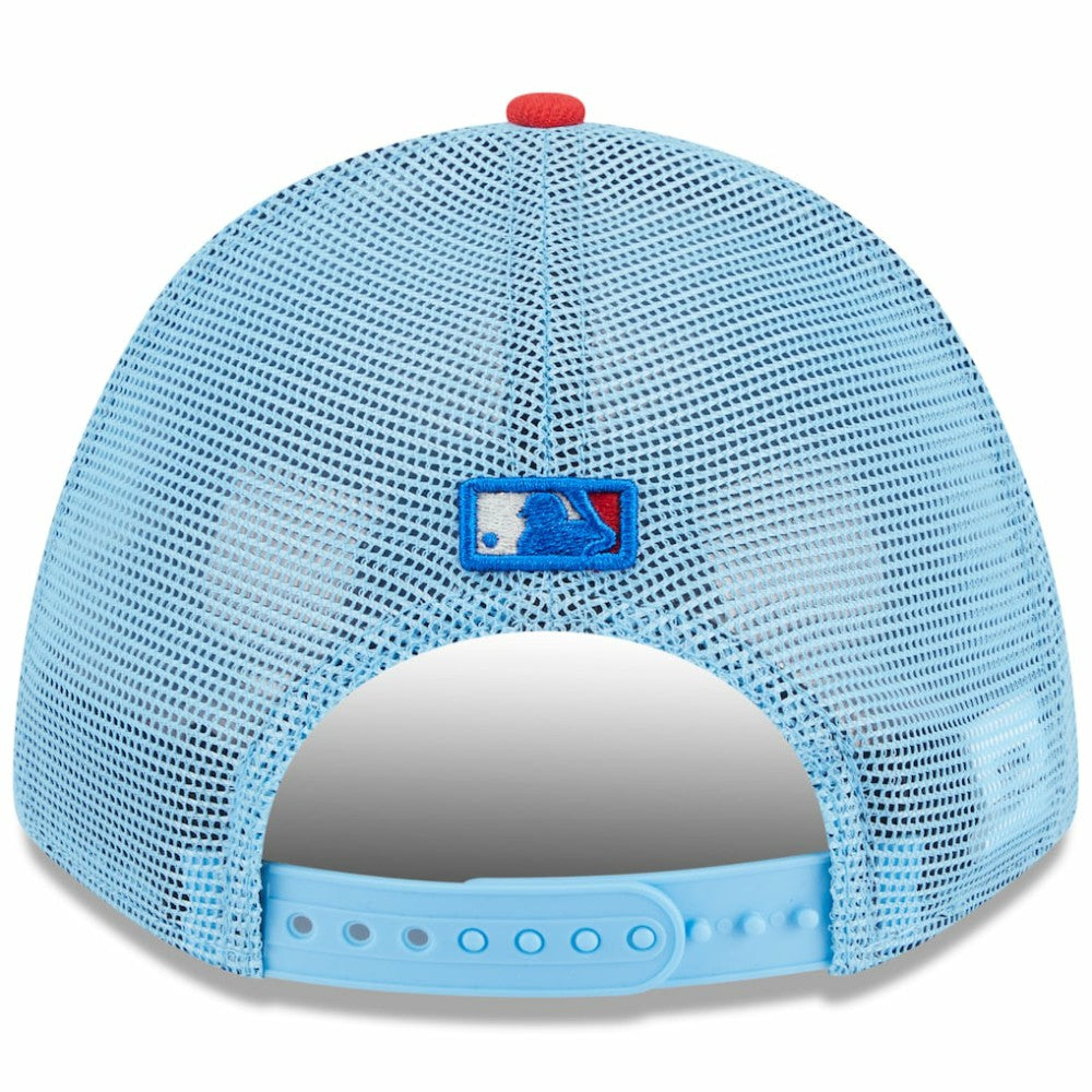 MLB San Francisco Giants New Era 2025 Fourth of July 9FORTY A-Frame M-Crown Adjustable Trucker Hat