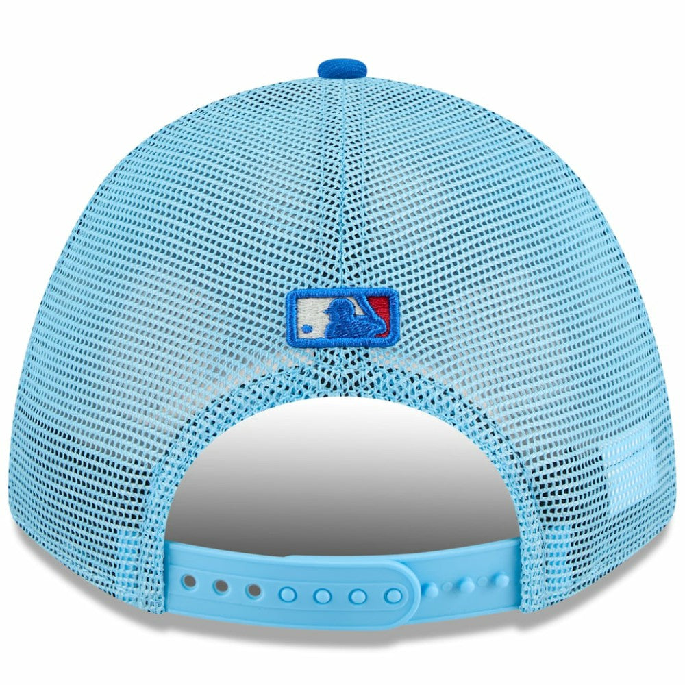 MLB Colorado Rockies New Era 2025 Fourth of July 9FORTY A-Frame M-Crown Adjustable Trucker Hat