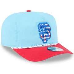 MLB San Francisco Giants New Era 2025 Fourth of July Golfer Snapback Hat