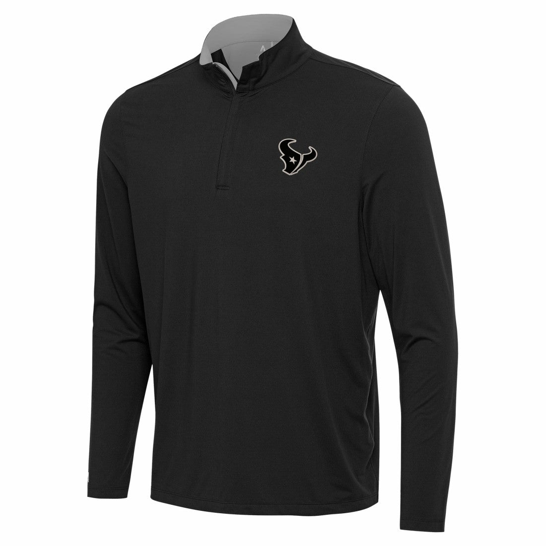 Antigua Content Quarter-Zip Pullover Top - Houston Texans