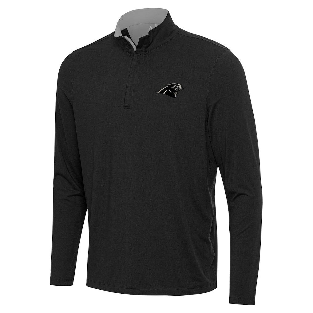 Antigua Content Quarter-Zip Pullover Top - Carolina Panthers