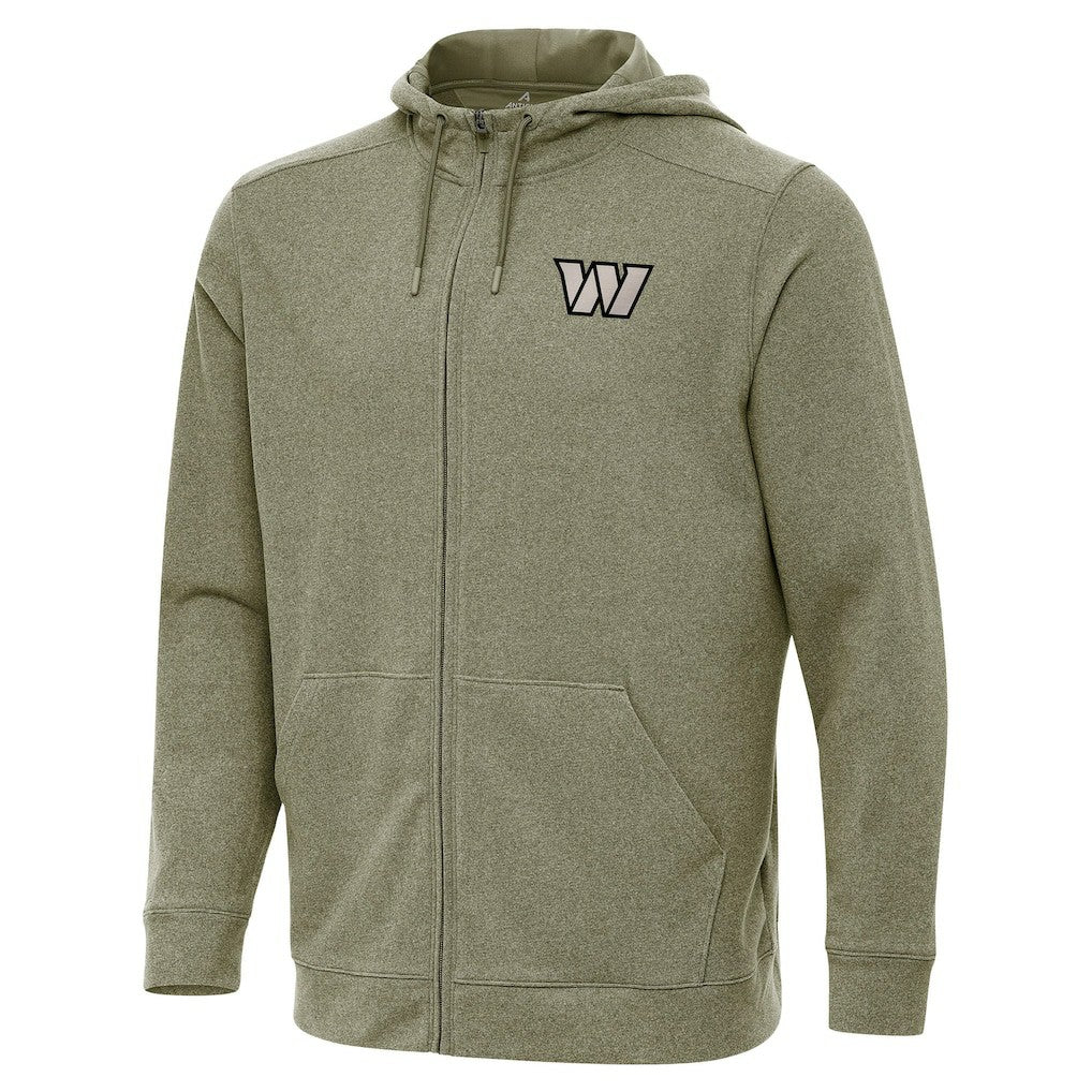 Antigua Effortless Full-Zip Hoodie Jacket - Washington Commanders