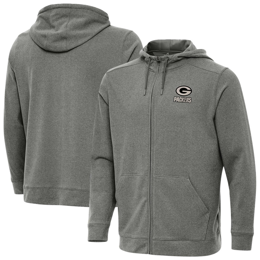 Antigua Effortless Full-Zip Hoodie Jacket - Green Bay Packers