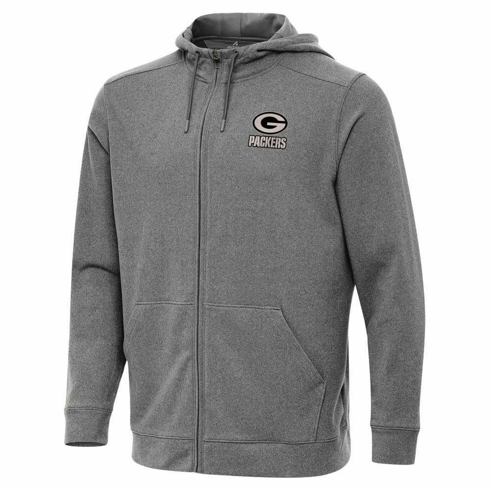 Antigua Effortless Full-Zip Hoodie Jacket - Green Bay Packers