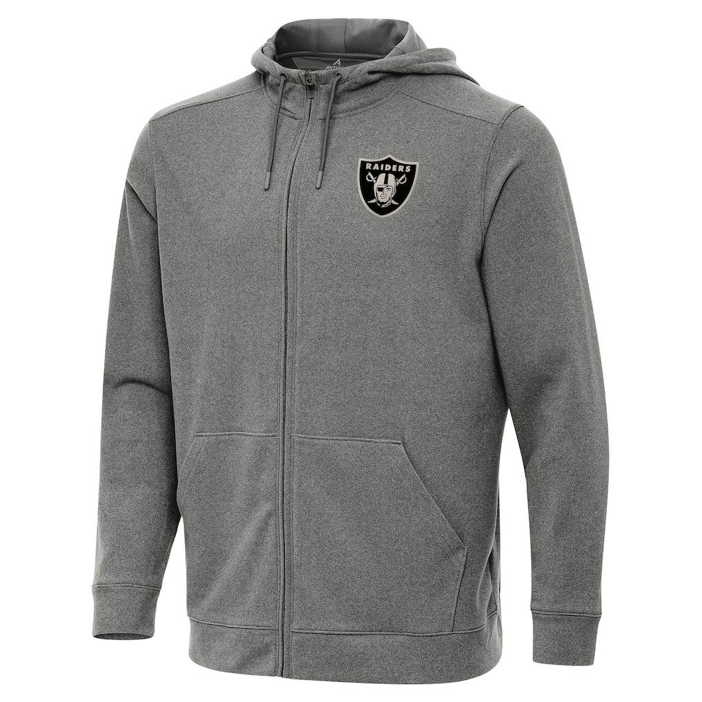 Antigua Effortless Full-Zip Hoodie Jacket - Las Vegas Raiders
