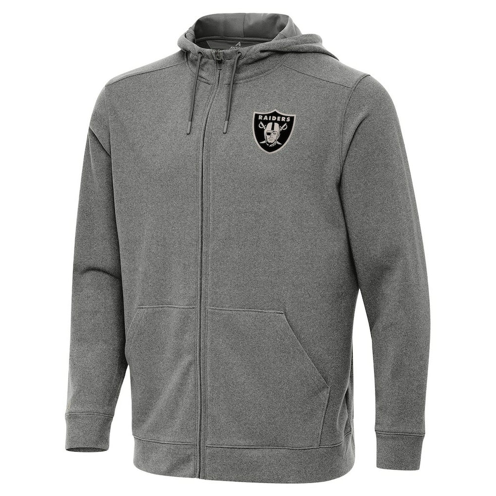 Antigua Effortless Full-Zip Hoodie Jacket - Las Vegas Raiders