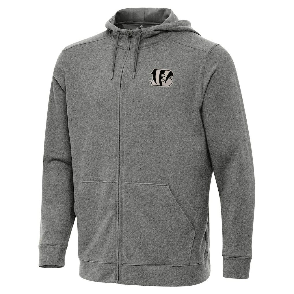 Antigua Effortless Full-Zip Hoodie Jacket - Cincinnati Bengals
