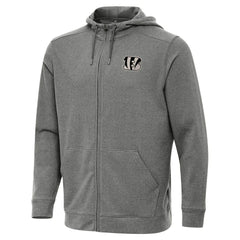 Antigua Effortless Full-Zip Hoodie Jacket - Cincinnati Bengals