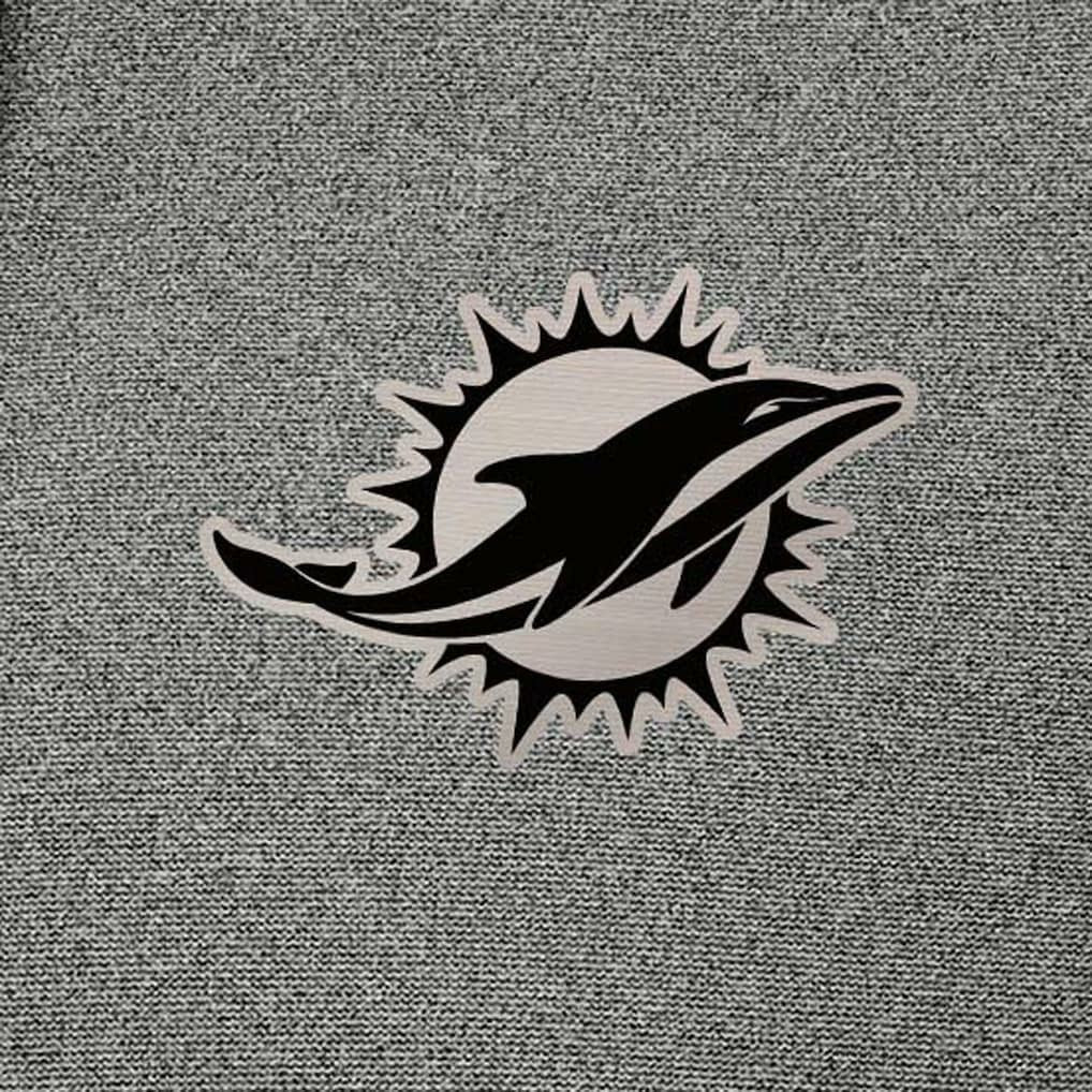 Antigua Effortless Full-Zip Hoodie Jacket - Miami Dolphins