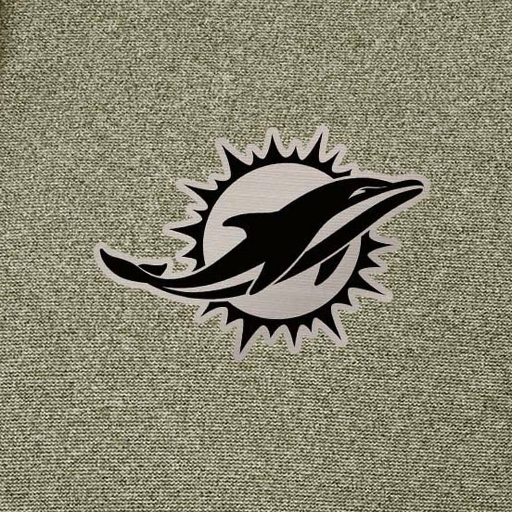 Antigua Effortless Full-Zip Hoodie Jacket - Miami Dolphins