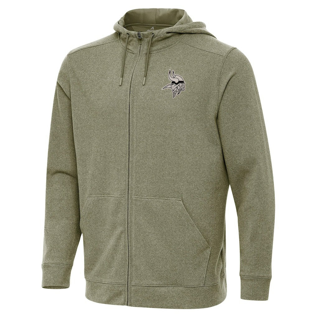 Antigua Effortless Full-Zip Hoodie Jacket - Minnesota Vikings