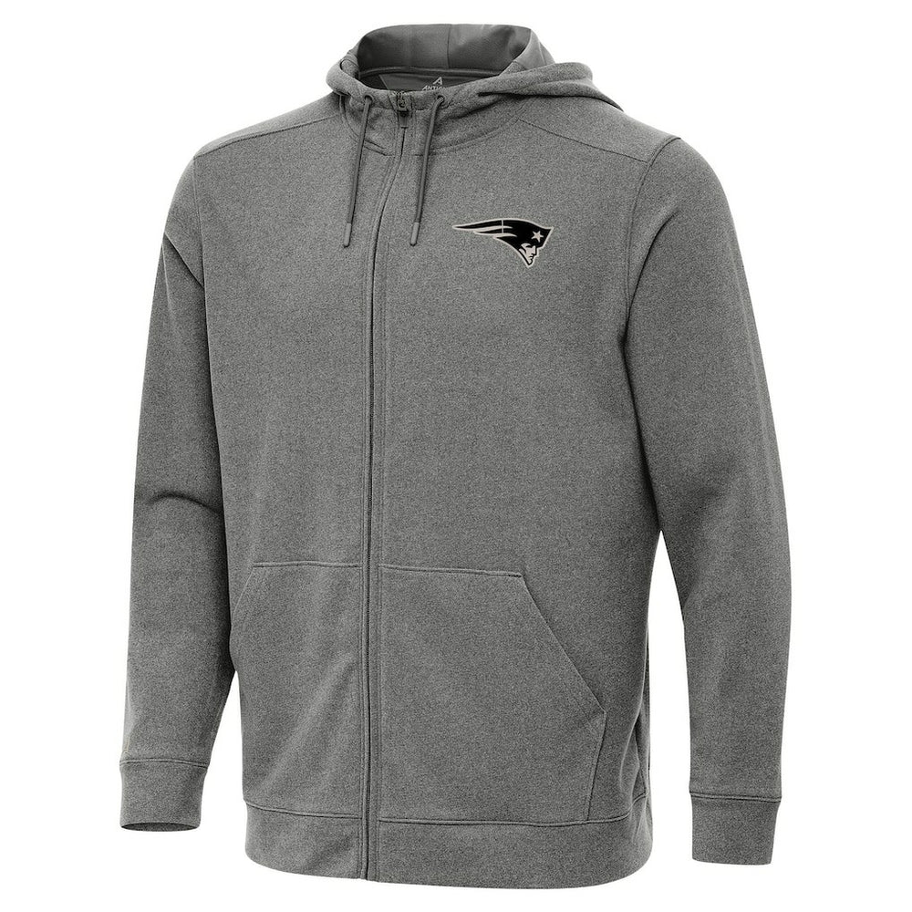 Antigua Effortless Full-Zip Hoodie Jacket - New England Patriots