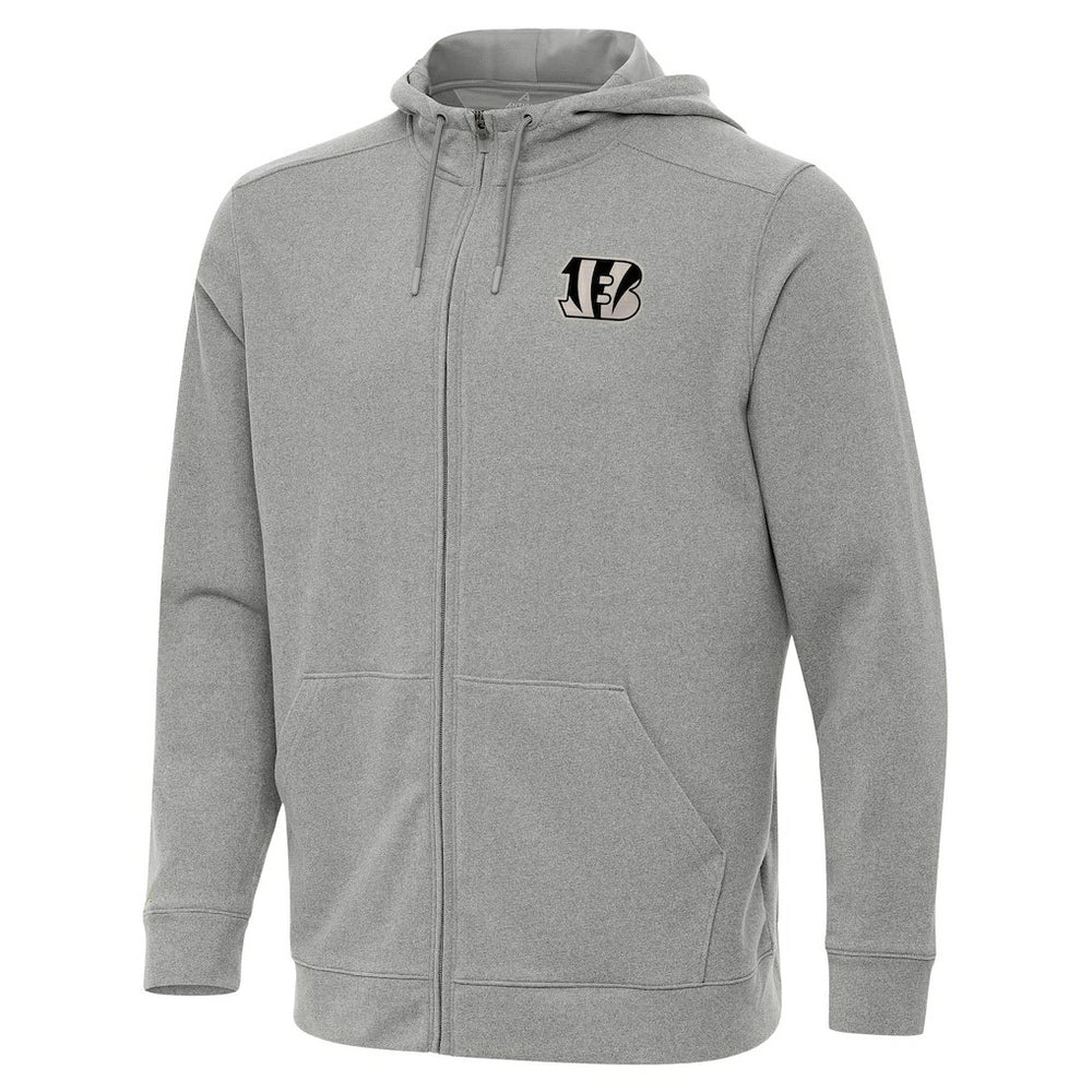 Antigua Effortless Full-Zip Hoodie Jacket - Cincinnati Bengals