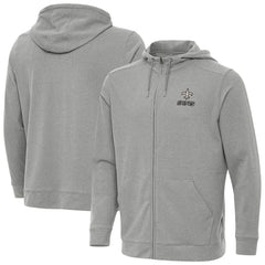 Antigua Effortless Full-Zip Hoodie Jacket - New Orleans Saints