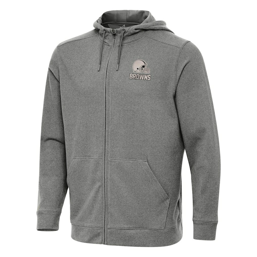 Antigua Effortless Full-Zip Hoodie Jacket - Cleveland Browns