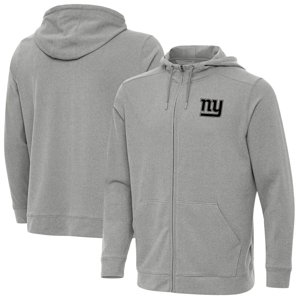 Antigua Effortless Full-Zip Hoodie Jacket - New York Giants