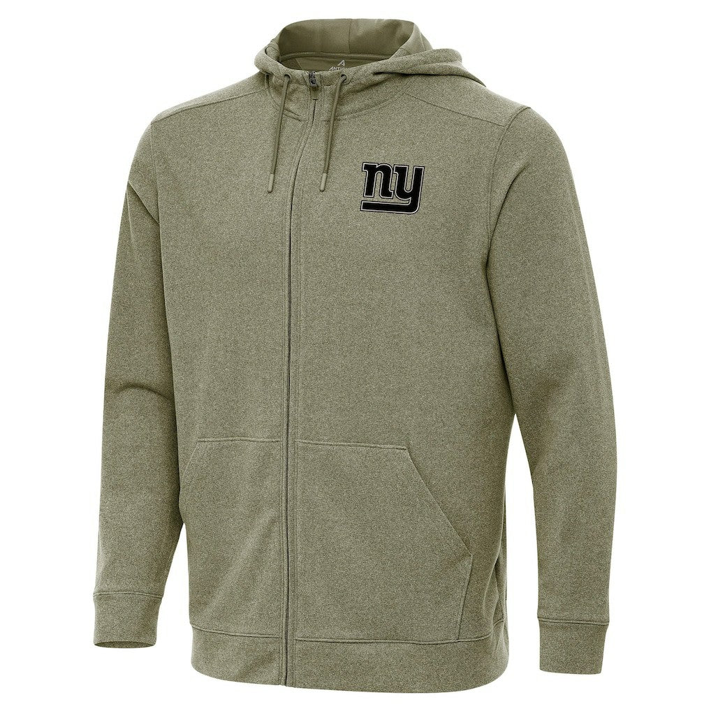 Antigua Effortless Full-Zip Hoodie Jacket - New York Giants