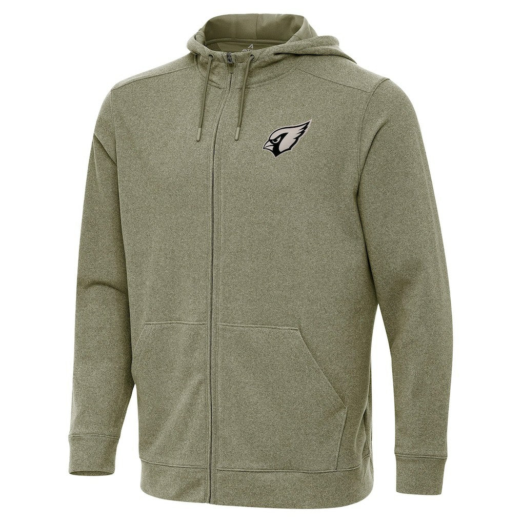 Antigua Effortless Full-Zip Hoodie Jacket - Arizona Cardinals