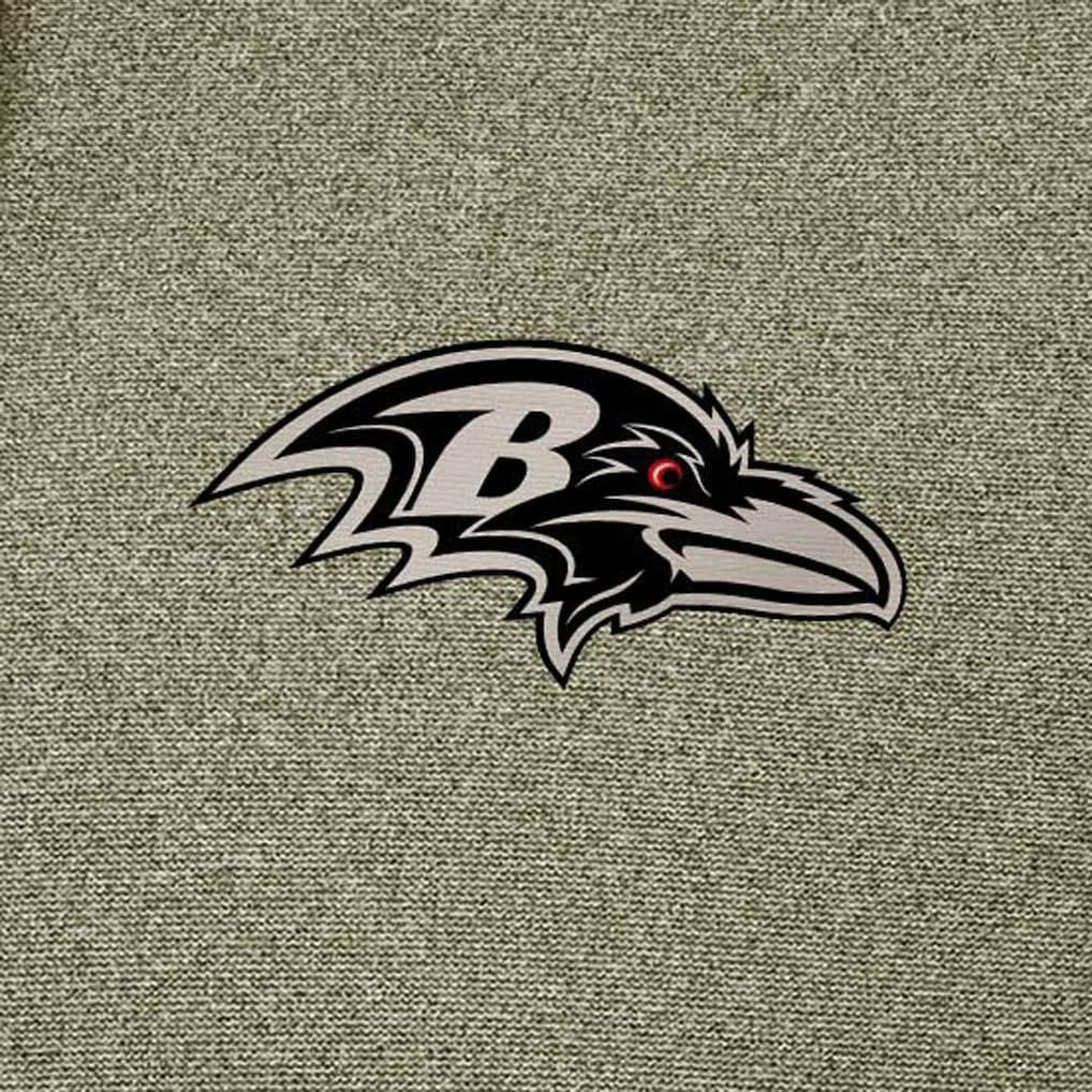 Antigua Effortless Full-Zip Hoodie Jacket - Baltimore Ravens