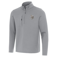 Antigua Insider Quarter-Zip Jacket - Minnesota Vikings