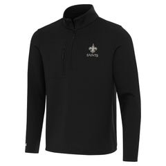 Antigua Insider Quarter-Zip Jacket - New Orleans Saints