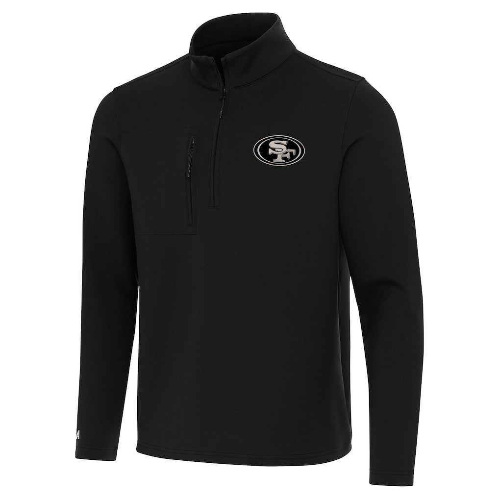Antigua Insider Quarter-Zip Jacket - San Francisco 49ers