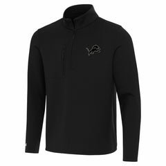 Antigua Insider Quarter-Zip Jacket - Detroit Lions