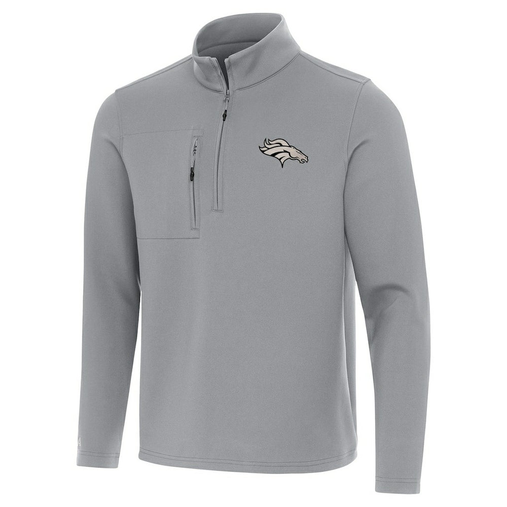 Antigua Insider Quarter-Zip Jacket - Denver Broncos