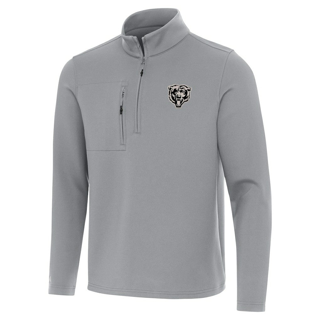 Antigua Insider Quarter-Zip Jacket - Chicago Bears