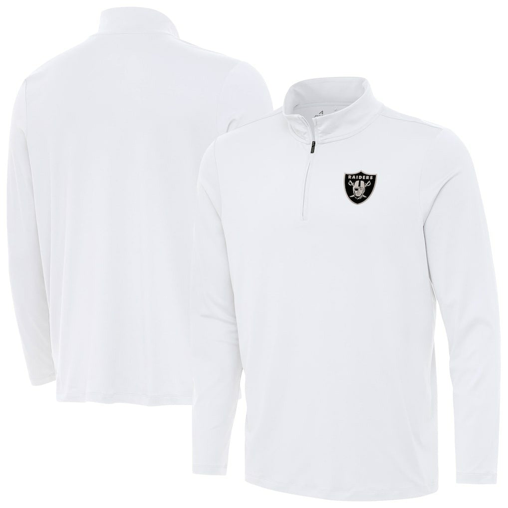 Antigua Reprocess Quarter-Zip Top - Las Vegas Raiders