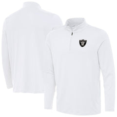 Antigua Reprocess Quarter-Zip Top - Las Vegas Raiders
